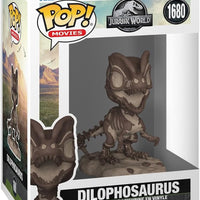 Dilophosaurus Fossil Pop Figure #1680 - Jurassic Park Fossils