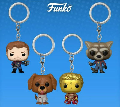 Guardians of the Galaxy 3 Pop Keychains