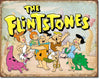 Flinstones Family Retro Tin Sign
