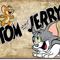Tom & Jerry Tin Sign