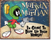 Marvin the Martian Tin Sign