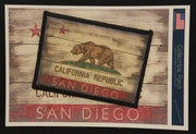 California State Flag Patch