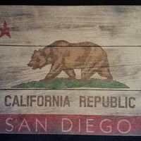 Wooden San Diego Postcard