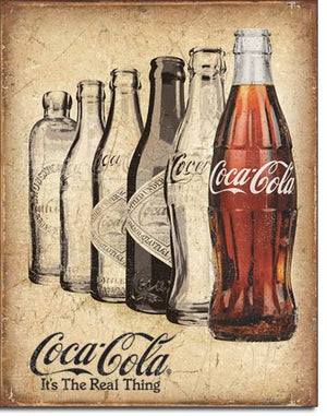 Coke - The Real Thing Tin Sign