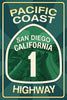 Pacific Coast Highway Magnet