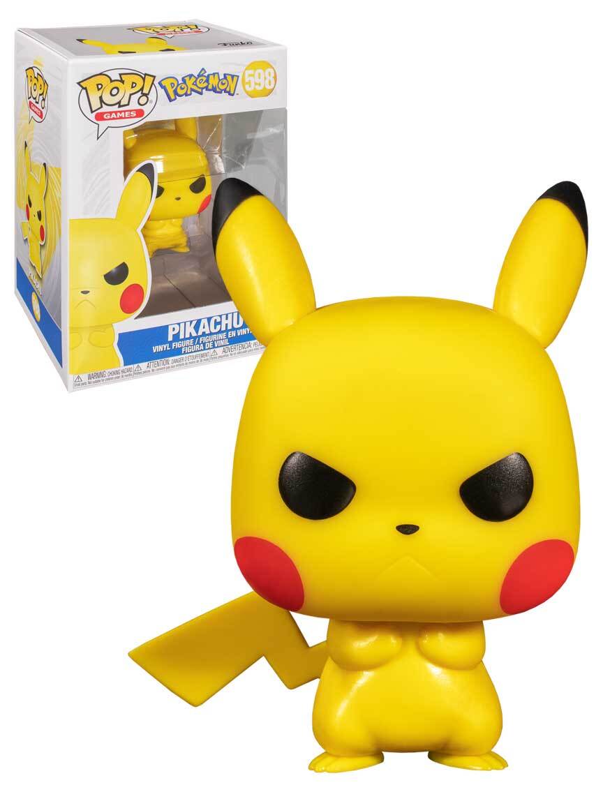 Grumpy Pikachu Pop Figure