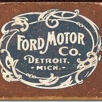 Ford - Historic Logo Tin Sign