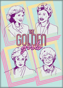 Golden Girls Cast Magnet