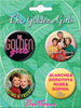 Golden Girls 4 Button Set