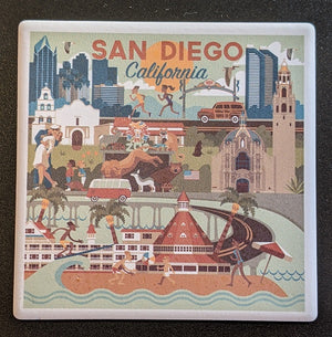 Geometric San Diego Coaster
