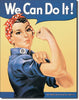 Rosie We Can Do It Magnet