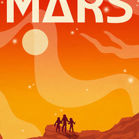 Mars - More to Explore Tin Sign
