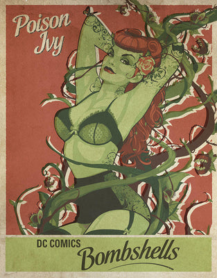 Poison Ivy Tin Sign